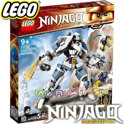 Lego Ninjago Битка с титаничния робот на Зейн 71738