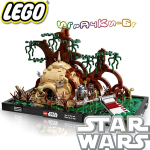 2022 Lego Star Wars Диорама с обучение за джеда на Dagobah 75330