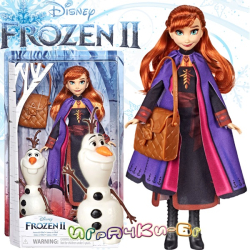 Disney Frozen Замръзналото Кралство 2 Кукла Анна и Олаф E6661