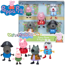 Peppa Pig Комплект фигурки Party 5бр. 6667