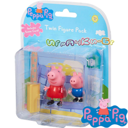 Peppa Pig Комплект от две фигурки Пепа и Джордж TO6692