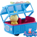 Peppa Pig Фигурка с превозно средство училищен бус TO6495