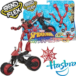 Hasbro Avengers Bend And Flex Разтягащи се фигури SPIDER MAN с мотор F0236