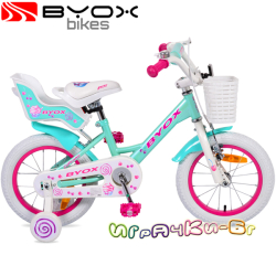 Byox Bikes Детски велосипед 14" Cupcake