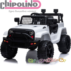 Chipolino Акумулаторен джип Safari White ELJSAF02103WH