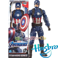 Marvel Avengers Titan Hero Екшън фигура Captain America с Power FX порт E3919