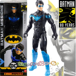 Batman Missions True Moves Екшън фигура 30см Nightwing GCK90 Mattel