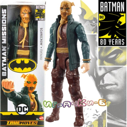 Batman Missions True Moves Екшън фигура 30см Scarecrow GCK89 Mattel