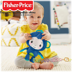 Fisher Price Бебешка играчка Маймунка/топка за игра GWW62