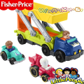 Fisher Price Little People Трансформиращ автовоз с две колички HBX23