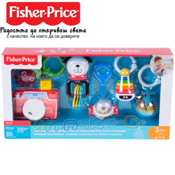 Fisher Price Комплект от 6бр. дрънкалки FBH63