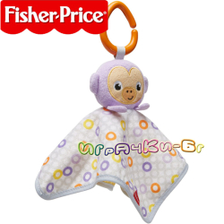 Fisher Price Бебешка мека играчка Маймунка GFC26