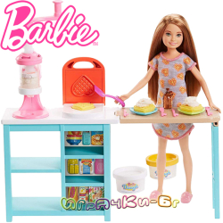 Barbie Кукла Стейси приготвя закуска FRH74