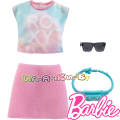Barbie Дрехи за кукла Барби Roxy Пола и тениска GRD42