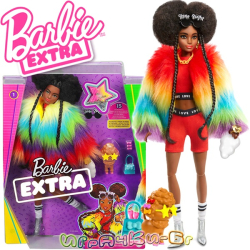 Barbie Extra Кукла Барби с домашен любимец и аксесоари GVR04