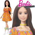Barbie Fashionistas Кукла Барби Long Brunette Hair GRB52 Doll #160