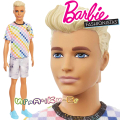 Barbie Fashionistas Кукла Кен Blond Hair GRB90 Doll#174
