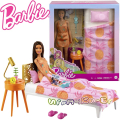 Barbie Игрален комплект Барби в спалнята GTD87