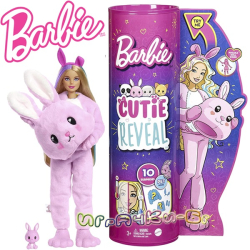 Barbie Color Cutie Reveal Комплект кукла изненада - Зайче HHG19 Асортимент