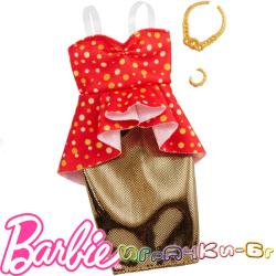 Barbie Парти рокля с аксесоари за кукла Барби FND47