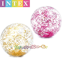 Intex Надуваема топка с брокат Transperent Glitter Асортимент 58070NP