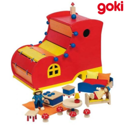 Goki - Къща за кукли "Обувка" 51919