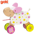 Goki - Дървена играчка за дърпане 54932 Oвца
