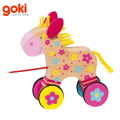 Goki - Дървена играчка за дърпане 54944 Конче