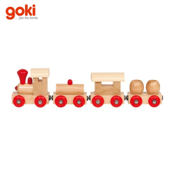 Goki 55995 Дървено влакче с магнити 