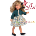 Asi Кукла Силия с цветна рокля и жилетка 30см. 0165650