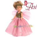 Asi Кукла Силия фея с розова рокля 30см. 0169952