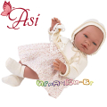 Asi Кукла бебе Мария с рокля на цветя 43см. 0365030