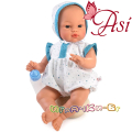 Asi Кукла бебе Коке с костюмче бяло и синьо 36см. 0405761