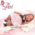 Asi Кукла бебе Тамара с меко розово одеялце 46см. Limited Edition 0475430