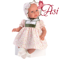 Asi Кукла бебе Лея с рокличка на цветя 0184600