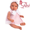 Asi Кукла бебе Лея с рокличка на бели звезди 0185250