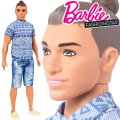2017 Barbie Fashionistas Кукла Кен FNJ38 Denim Broad