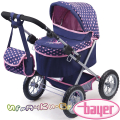 2021 Bayer Количка за кукли Trendy Purple 13052AA