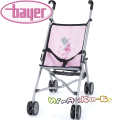 Bayer Сгъваема количка за кукли Buggy Pink Fairy 30108AA