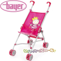 Bayer Сгъваема количка за кукли Buggy Pink Princess 30182AA