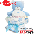 Bontoys Piccino Piccio Одеялце с дрънкалка Blue