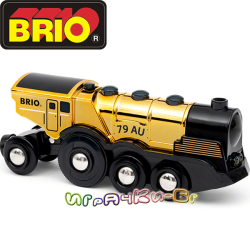 Brio Златен локомотив Mighty Gold 33630