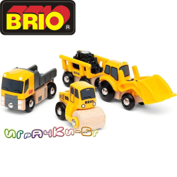 Brio Комплект строителни машини 33658