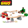 Brio Комплект влакче и релси "Гората на животните" 33988