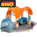 Brio Влакова станция Action Tunel 33973