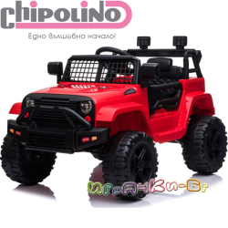Chipolino Акумулаторен джип Safari Red ELJSAF02102RE