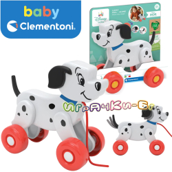 Baby Clementoni Disney Baby Куче за дърпане 101 Dalmatians 17812