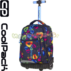 Cool Pack Trolley Swift Раница - Тролей Rainbow Hearts