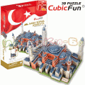 3D Puzzles Cubic Fun - Пъзел 82 части Eiffel Tower MC091h