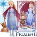 Disney Frozen Замръзналото Кралство 2 Кукла Елза с еленче и огън F1582